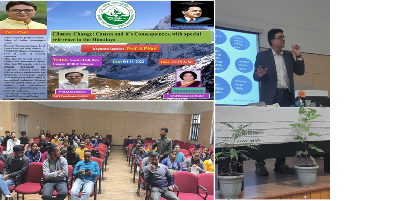 Talk on Climate Change